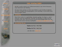Tablet Screenshot of anschau-metallbau.de